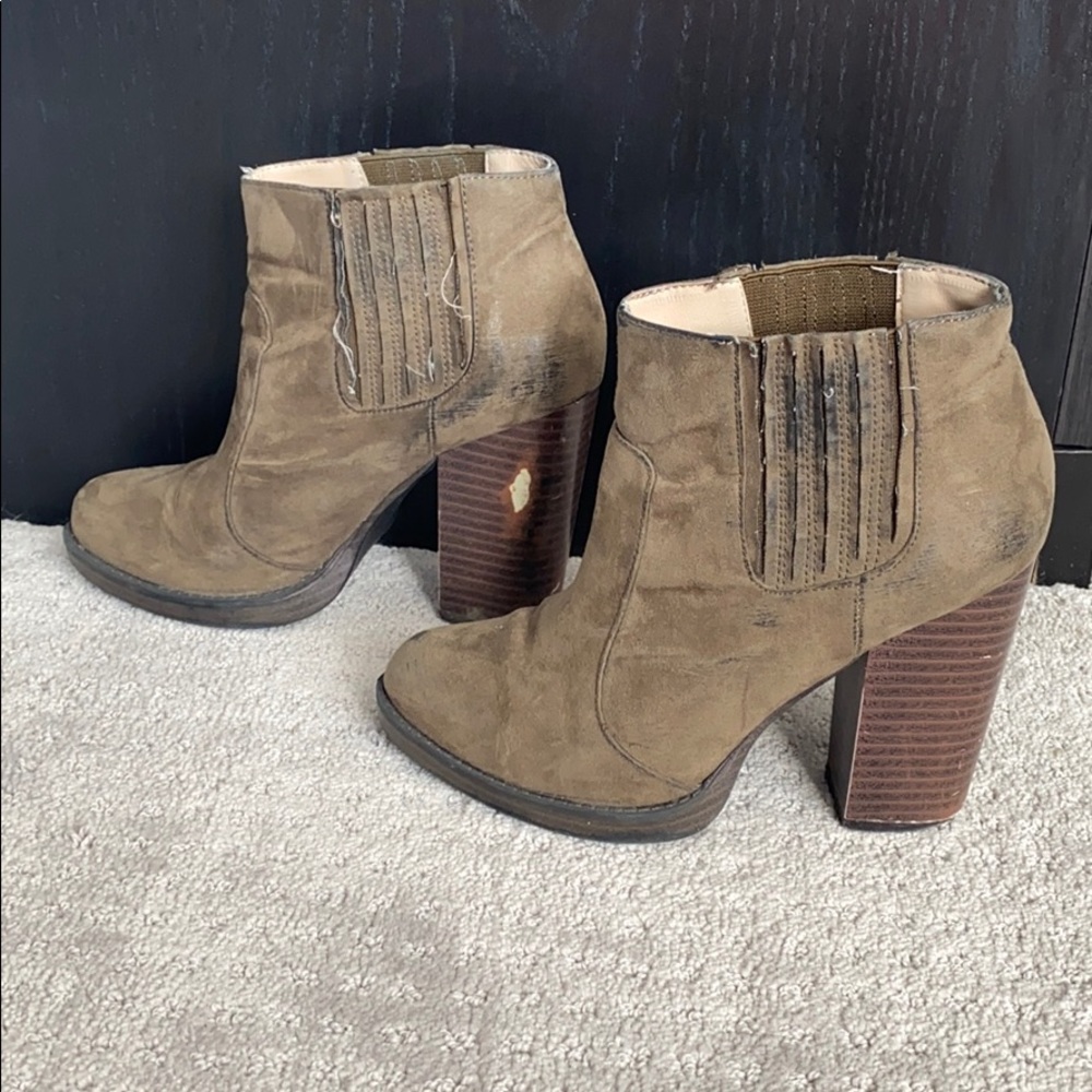 Zara heeled booties